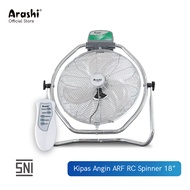 Arashi ARF 18 RC Spinner Kipas Angin Lantai & Dinding 18 Inch + Remote