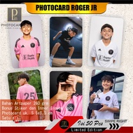 Photocard Roger Jr contains 50 pcs (Free Stickers and Inner Slevee 5 pcs) Unofficial/Fanmade | Limit