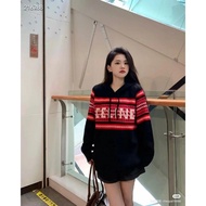 Han's house Premium Clothing CELINE Embroidered Wool Hooded Sweater Hat T