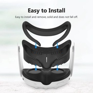 Suitable for Meta Quest 3 Replacement Eye Mask ABS PU Leather Soft quest3 Mask vr Smart Accessories
