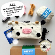 DIY Crochet Bag Kit Amigurumi Knitting Beginner Bag