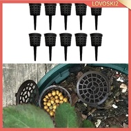 [Lovoski2] 10Pcs Fertilizer Basket Fertilizer Container for Courtyards Living Offices