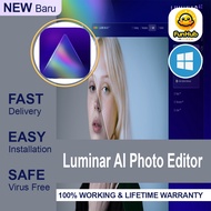 Luminar AI ⭐ Full Version ⭐ Windows PC Software | Lifetime Premium
