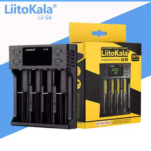 LiitoKala lii-202 lii-402 lii-S2 lii-M4 lii-PD4 Lii-PD2 Lii-PL2 3.7V 18650 21700 18350 26650 14500 1