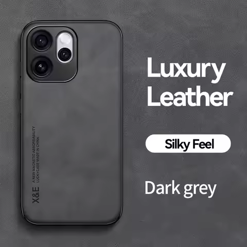 Case For Oppo Reno 15 F Reno15F 15 FS 5G Magnetic MagSafe Leather Skin Feel Silicone Cover Shockproo