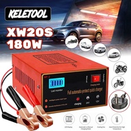 24V/12V 10A Car Battery Charger for AGM GEL WET Lead Acid Motorcycle Battery Automatic  Smart Batter