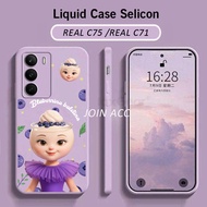 HP Liquid Case Realme C71, Realme C75 - Casing Realme C71, Realme C75hp - Mobile Phone Protector -MS