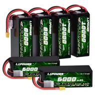 LIPOWER Lipo Battery BATTERY 6S 8S 35C 22.2v 33.6v 5200mAh 6000mAh 7000mAh 8000mAh 10000mAh 12000mAh