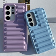 3D Horizontal Stripes Soft Case For Samsung S24Ultra S24Plus S24 S23Ultra S23Plus S23FE A55 A35 A23 