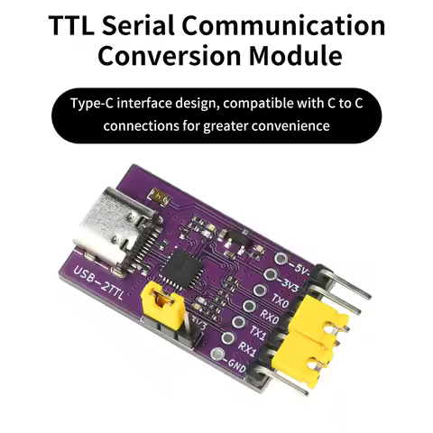 1/2/4/8 Channel USB to TTL Serial Port Module Type-C High Speed CH343/CH342/CH344/CH348 Chip Communi