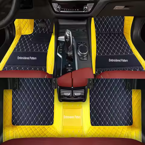Car floor Mats Fit Mercedes-Benz GLE43AMG GLE450AMG GLE53AMG GLE63AMG GLE63S AMG Waterproof Luxury C