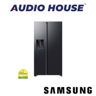 SAMSUNG RS70F65K3FSS  635L SIDE BY SIDE FRIDGE  COLOUR: BLACK DOI 3 TICKS W912xH1786xD716MM  2 YEARS