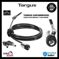 ASP48MKUSXL TARGUS CABLE LOCK DEFCON T LOCK KEYED [KENSINGTON K SLOT]