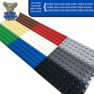 Combo of 2 10x4 Brick Assembling Toy Panels - MOC Plate Accessories 10x4x1(10.4.1)