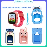 Cute-Design Masstel Super Hero 4G Smartwatch Case for Kids with Neck Strap