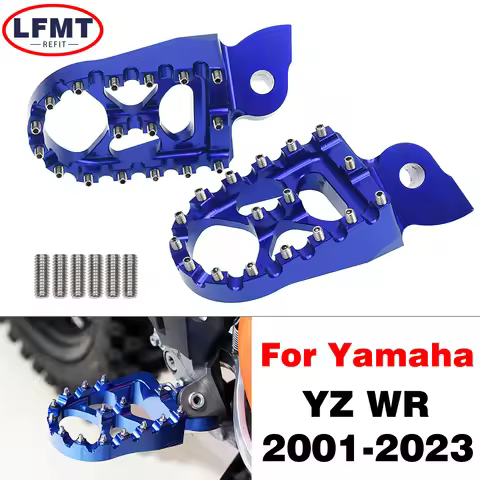Motorcycle FootRest Footpegs Foot Pegs Pedal For Yamaha YZ 65 85 YZ125X 250F 250X 250FX 450F 450FX W