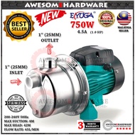 (1HP 750W) EYUGA WP-L75S STAINLESS STEEL JET PUMP WATER BOOSTER PUMP
