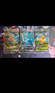 寶可夢卡牌 夏季活動促銷包（夏ポケカ）  Pokemon Card Game Natsupokeka Vaporeon Jolteon Flareon VMAX Unopened