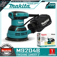 MAKITA เครื่องขัดกระดาษทราย เครื่องขัดเงา แบบหมุน(กลม -240วัตต์) ขนาด 5 นิ้ว รุ่น M9204B ++โฉมใหม่!!