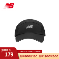 NEW BALANCE  官方时尚潮流运动帽休闲帽子鸭舌帽 黑色 BK LAH91003 F