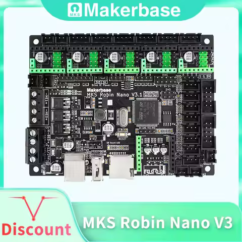 Makerbase MKS Robin Nano V3 Eagle 32Bit 168Mhz F407 Control Board 3D Printer parts TFT screen USB pr