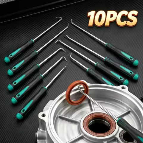 10/4Pcs Precision Pick and Hook Set, Car Auto Oil Seal/O-Ring Seal Gasket Pick Mini Precision Hooks 