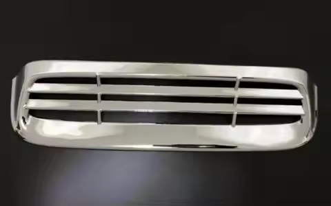 For toyota Hilux Chrome Parts ABS Car Styling Hilux Accessories Small Hood Scoops Outlet Cover For t
