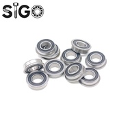 F688RS Bearing 8x16x5 Mm ABEC-7 10 Pcs F688-2RS Flange Ball Bearings For VORON 0 Motion, Use In A/B 