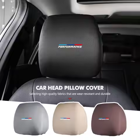 Car Seat Headrest Elastic Dust Protection Cover Accessories For BMW X1 X3 X4 X5 X7 G20 G38 F20 F39 F