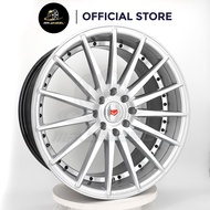 New Sport Rim VOSSEN W2-TAG003 17x8 8H100/114.3 ET30 Hyper Silver 17 inch 17 inci Mr Wheel