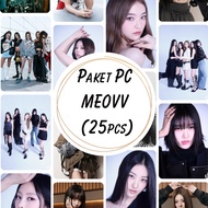 (CONTENTS 25 PCS) MEOVV KPOP Ella Gawon Sooin Narin Anna Photocard Package
