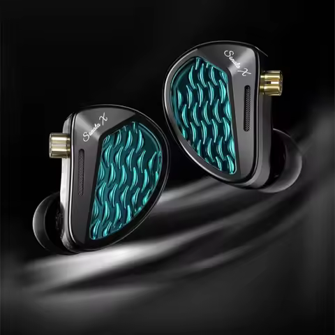 KZ Sonata X HiFi Wired In-Ear Monitor Earphone Flagship Tunable Acoustic Structure 2nd Gen Bass Unit