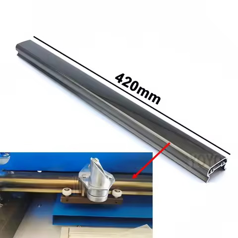 CO2 Laser Engraving Machine Trolley Guide Rail 42cm Linear Sliding Rails Kits Mechanical Parts for D