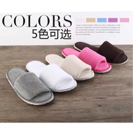 READY STOCK‼️Disposable Indoor Slipper Half Cover Open Toes 一次性露脚趾半包家居室内拖鞋Slipper Rumah Separuh Cover Slipper Hotel