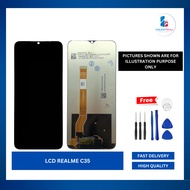 LCD Touch Screen Compatible For REALME C35