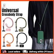 Universal Crossbody Adjustable Phone Strap lanyard - Compatible with iPhone / Android tali handphone