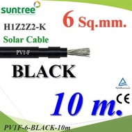 10 Meters DC Solar Cable Cell Wire H1Z2Z2-K PV1-F 1x6.0 mm2 Black