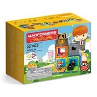 【小瓶子的雜貨小舖】韓國 Magformers 磁性建構片 城市建築系列 ACT06523 (四款/可任意選購)益智玩具