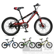 20" Basikal MTB with Front Suspension and Discbrake Basikal Budak Kid Bicycle