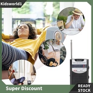 [kidsworld1.sg] Outdoor Radio Telescopic Antenna Stereo Radio AM/FM Pocket Radio for Indoor Home