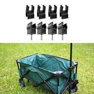 [mcfsnzwtxz1bw] 4pcs Camping Folding Car Table Buckles, Camping Car Table Buckle, Black Professional