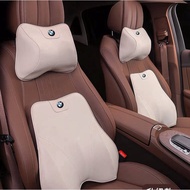 BMW Car Headrest Car Pillow Car Head Neck Pillow Car Lumbar Support Car Lumbar Support Pillow Backrest Memory Foam tqRj