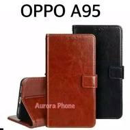 " Flip Cover Oppo A95 / Oppo A95 Leather Case Flip Case Oppo A95