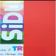 MERAH SIDU HVS A4 PAPER RED 80GSM RETAIL CONTENTS 50 SHEETS