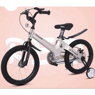 (SG shop) Lightweight assembled children bicycle magnesium alloy gold frame kids bike 18 inch wheels disc brake