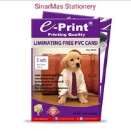 -E-Print PVC Card Photo Paper E-Print PVC Card Id Laminating/