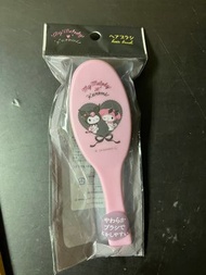 SANRIO - Sanrio My Melody x Kuromi 粉紅色梳 髮梳 美樂蒂 x 可羅米 [平行進口]