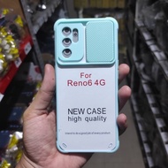 Case Oppo Reno6 Reno 6 4G Hardcase Slide Hybrid Lens Protection