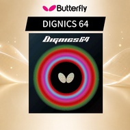 Butterfly Dignics 64 Table Tennis Rubber High Tension Inverted Rubber Offensive | Direct From Japan