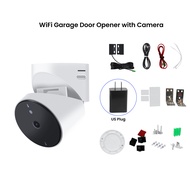 GIRIER Tuya Smart Garage Door Opener with Security Camera WiFi Smart Garage Camera 1080P Supports Mo
